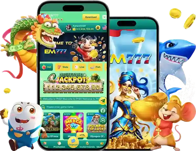 WINPH Mobile casino app download screen for real money gameplay
